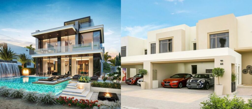 Townhouse vs Villa Dubai Investment