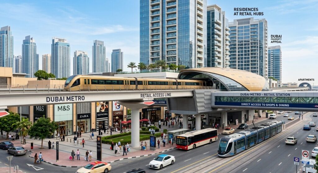 Retail transport Dubai property