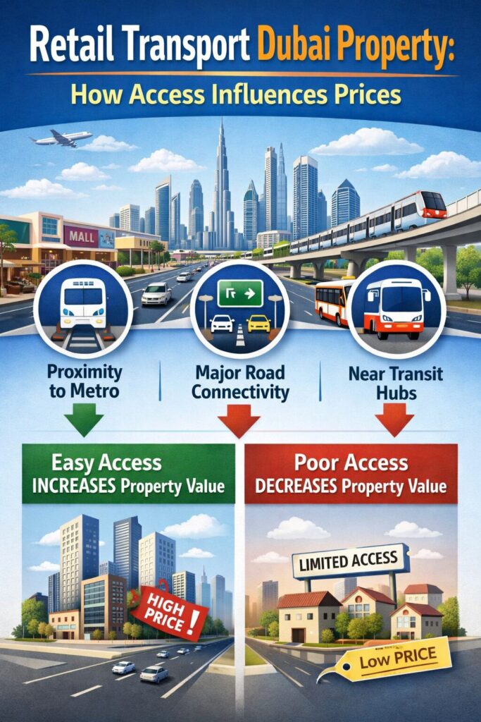 Retail transport Dubai property