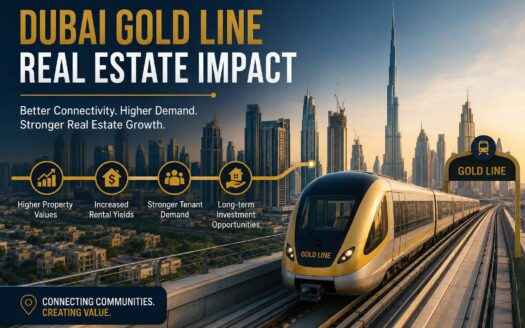 Dubai Gold Line Real Estate Impact