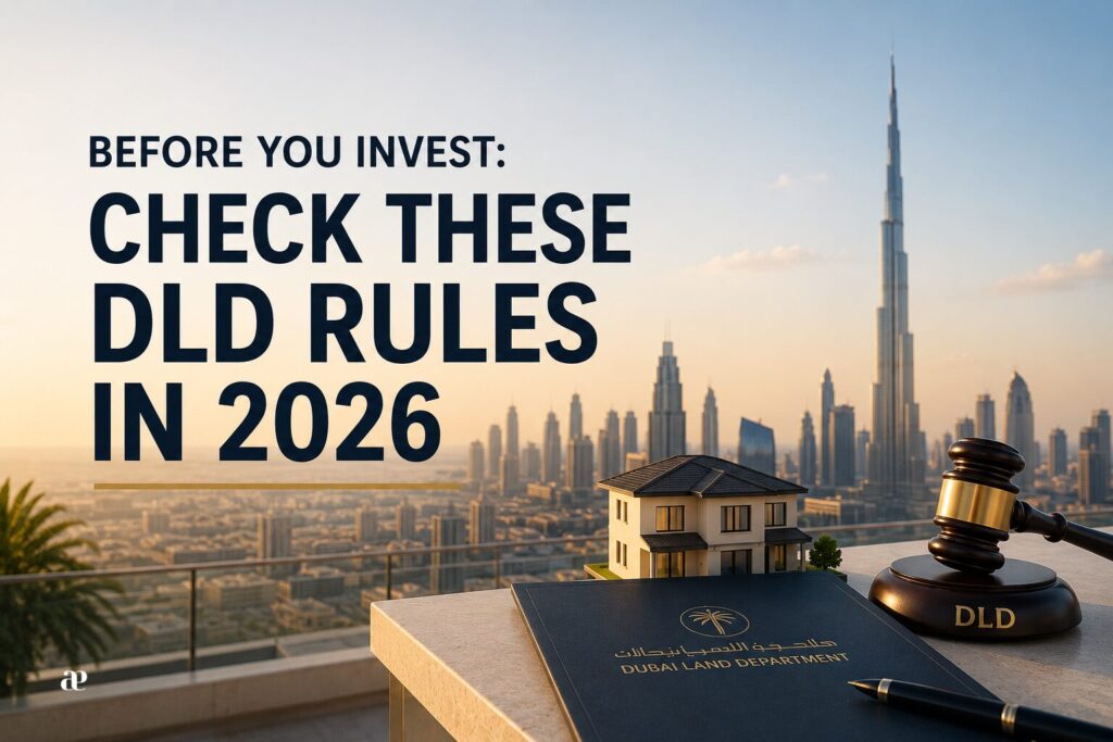 Dubai property rules 2026