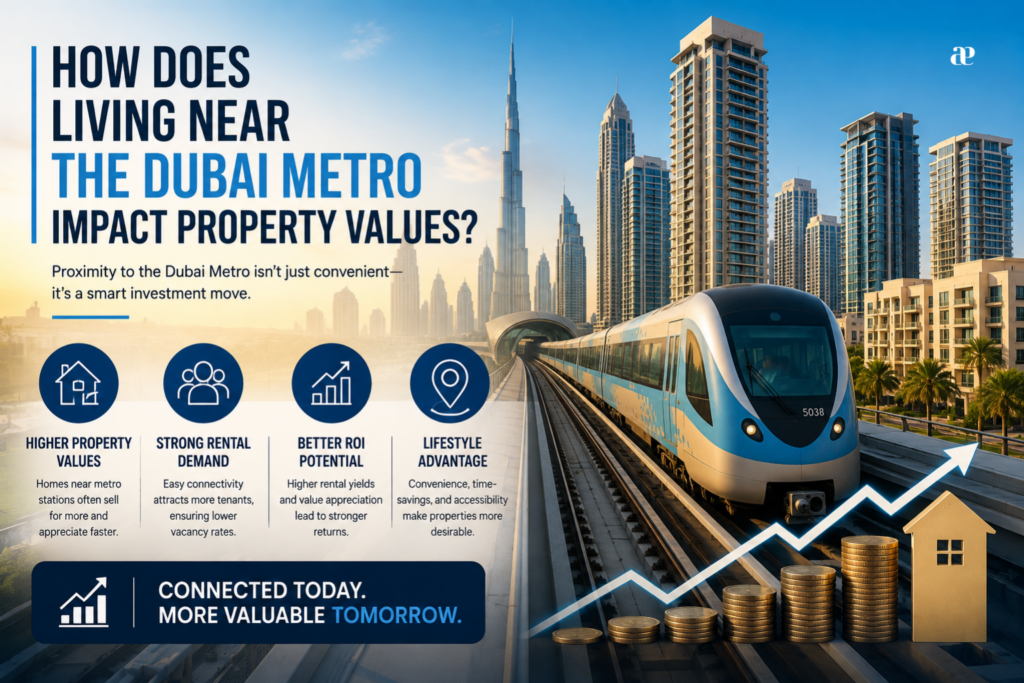 Dubai Metro Property Value

