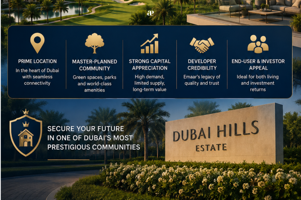 Dubai Hills Estate Blue-Chip Investment