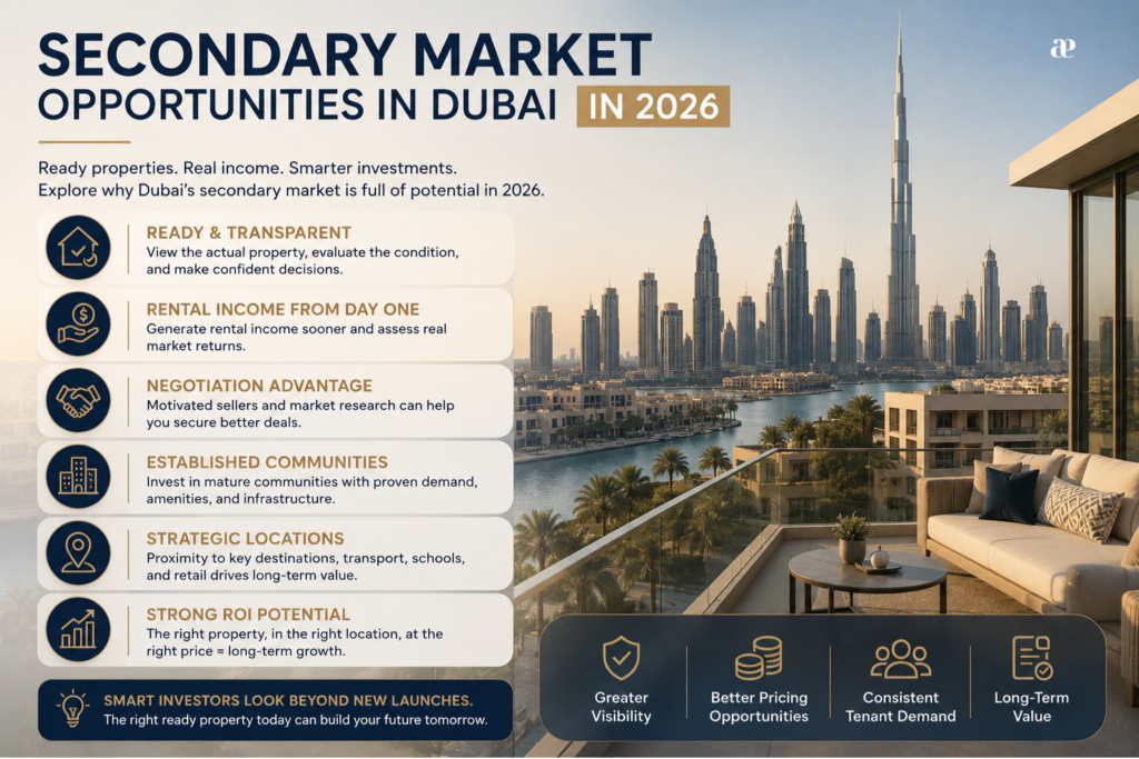 Secondary Market Opportunities in Dubai 2026