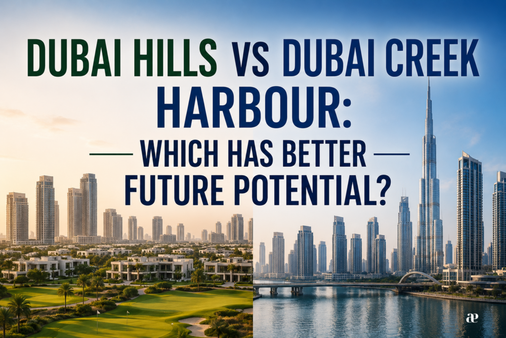 Dubai Hills vs Dubai Creek Harbour