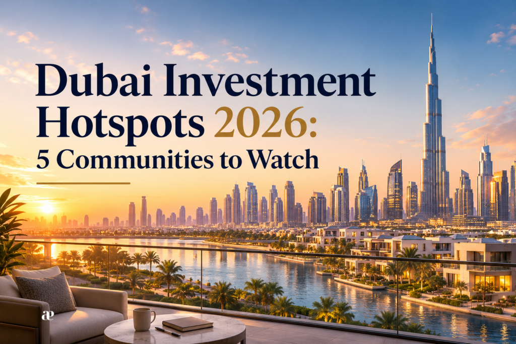 Dubai Investment Hotspots 2026