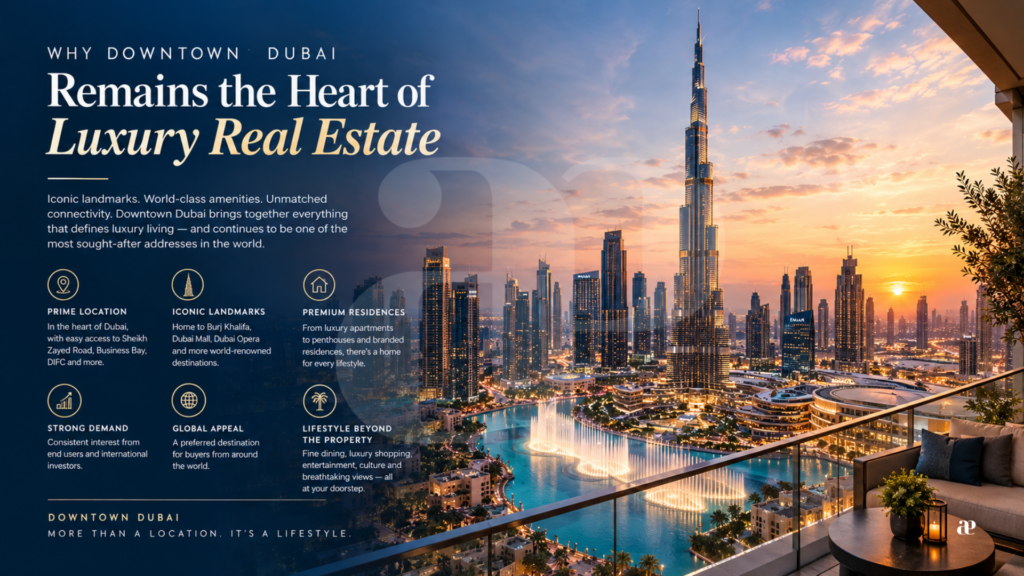Downtown Dubai luxury real estate