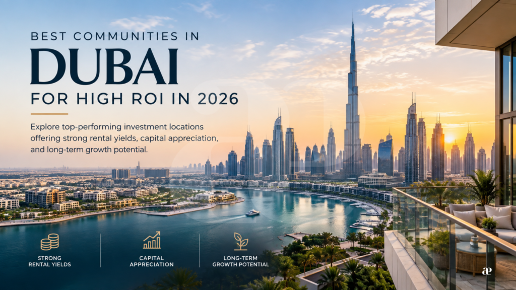 Best Communities in Dubai for High ROI in 2026